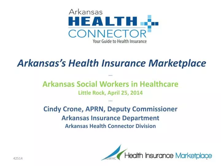 PPT Arkansas’s Health Insurance Marketplace ***** Arkansas Social