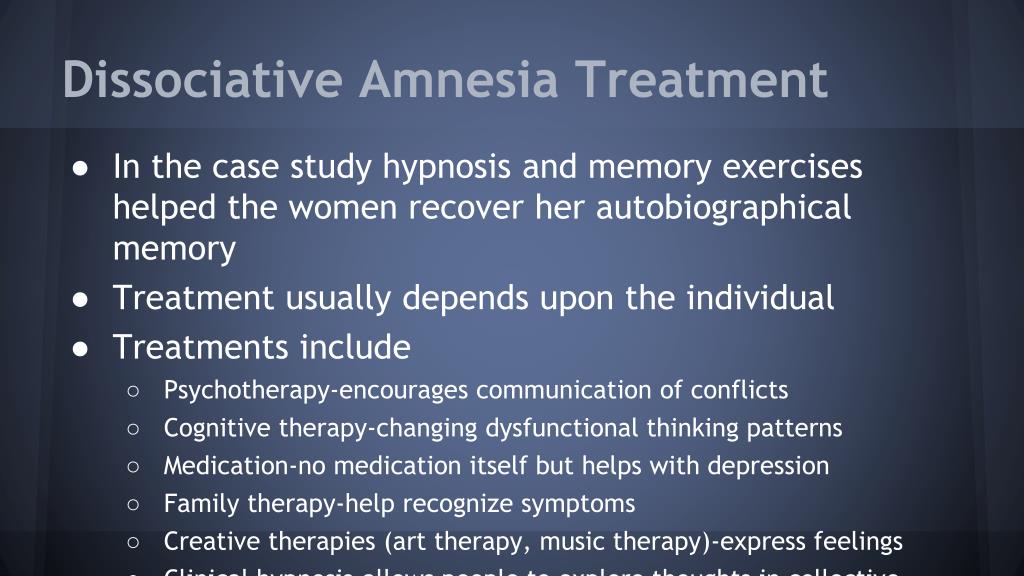 signs of dissociative amnesia signs of dissociative amnesia