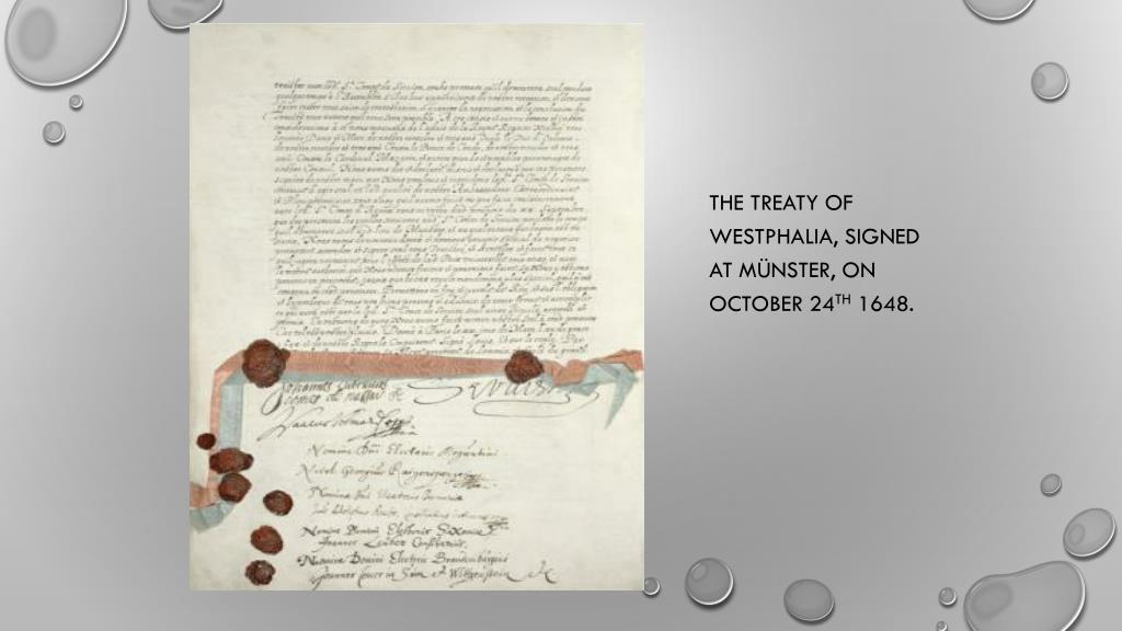treaty of westphalia essay