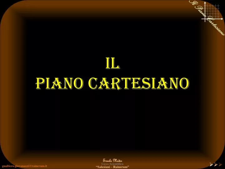 Ppt Il Piano Cartesiano Powerpoint Presentation Free