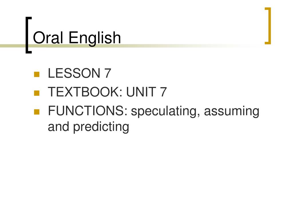 english for oral presentation pdf