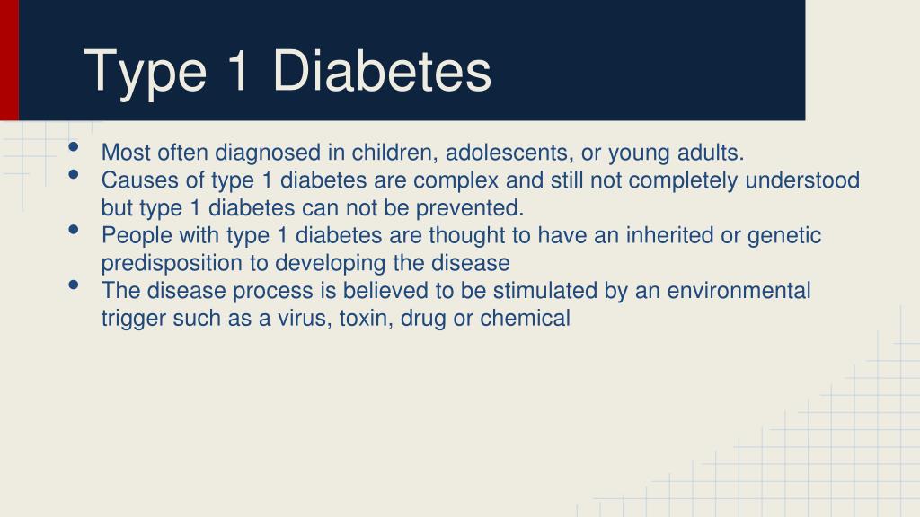 case control study on type 1 diabetes