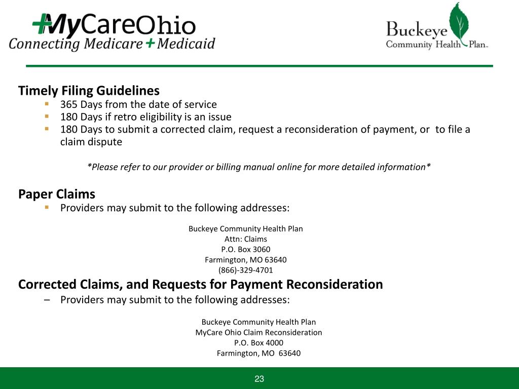 anthem timely filing limit for corrected claims anthem timely filing limit for corrected claims