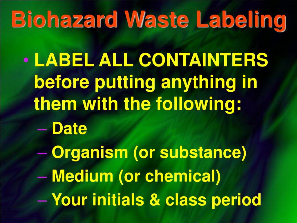 PPT LABORATORY CONDUCT AND SAFETY REGULATIONS (Indoor & Field Safety