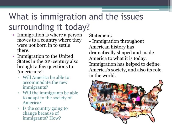 PPT Immigration to America PowerPoint Presentation ID1942893