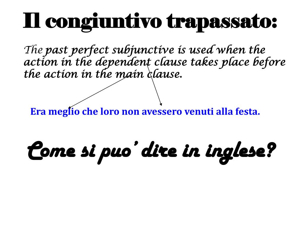 Come Si Traduce L Ottativo