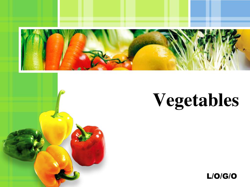 presentation about vegetables