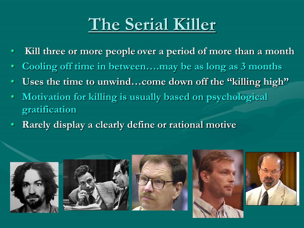 serial killers slide presentation