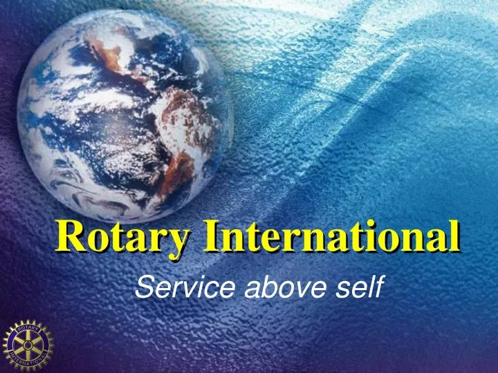 rotary international n.
