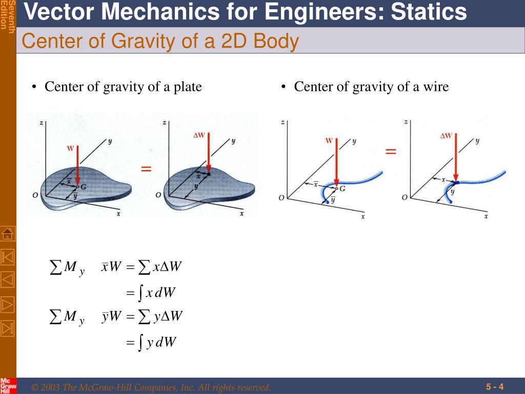 PPT - Distributed Forces: Centroids and Centers of Gravity PowerPoint ...