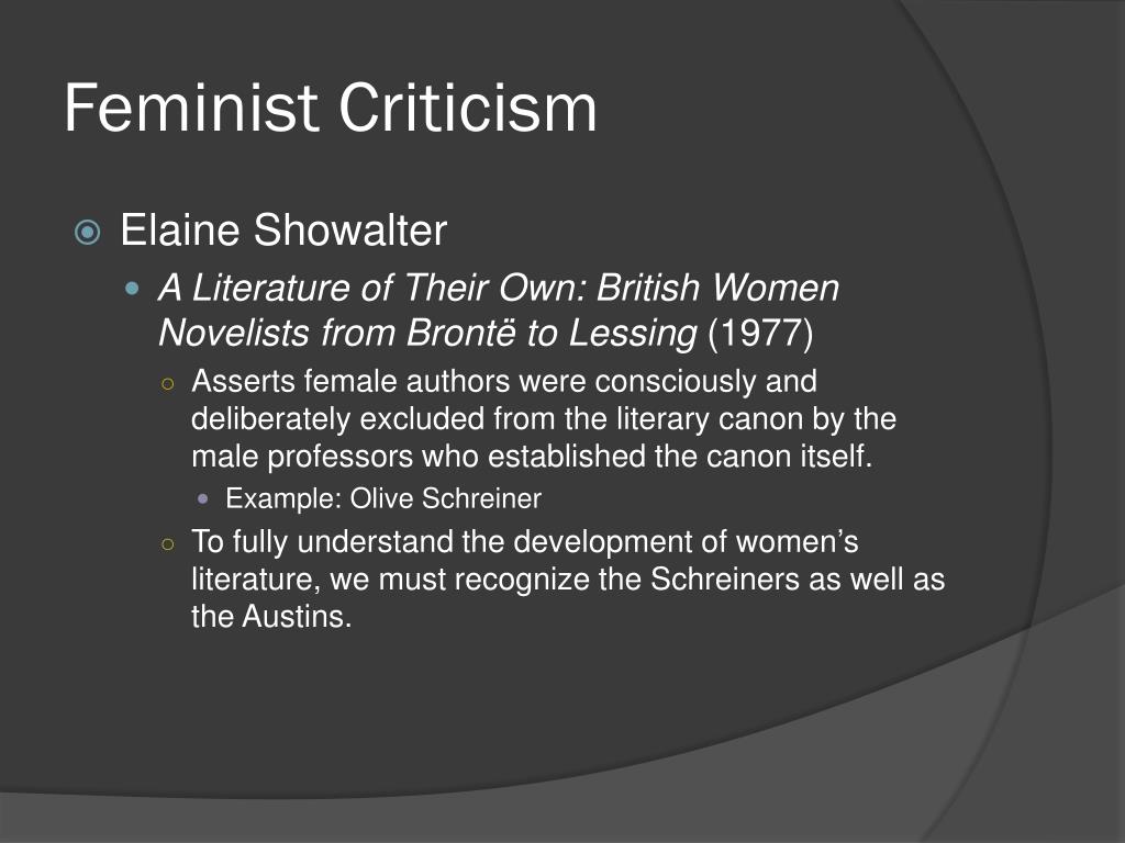 feminist criticism example