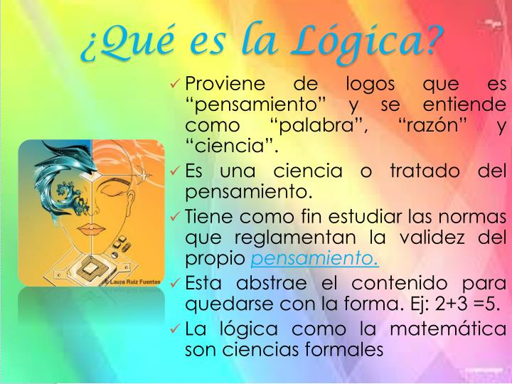 PPT - LA LÓGICA PowerPoint Presentation - ID:1948445