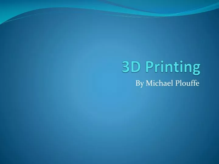 3d printing n.