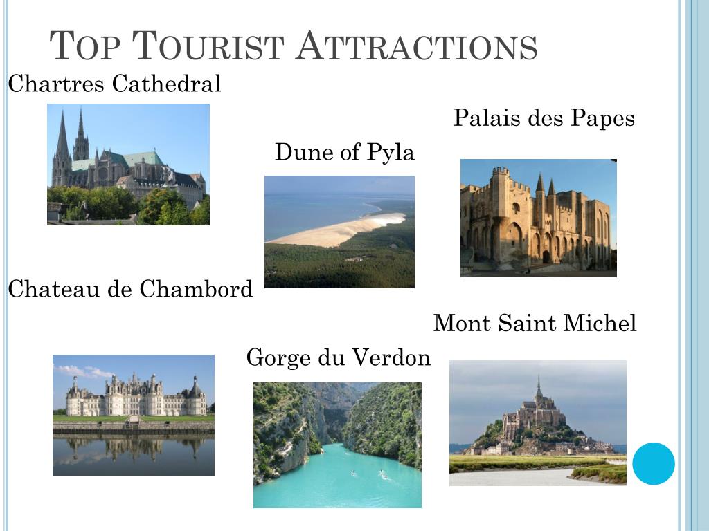 tourist attractions in france ppt