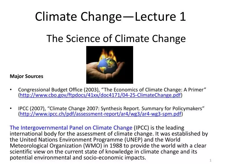 ppt the science of climate change powerpoint ppt science templates