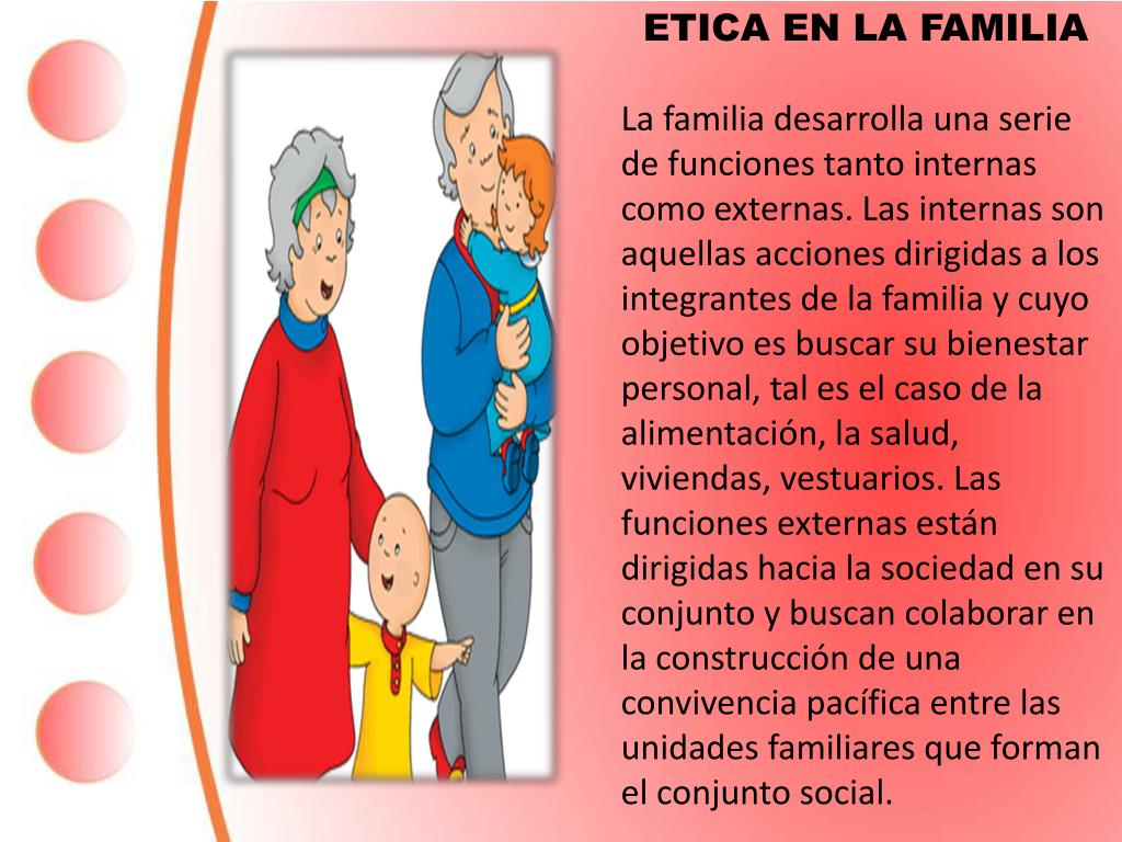 PPT ETICA DE LA FAMILIA PowerPoint Presentation ID1950378