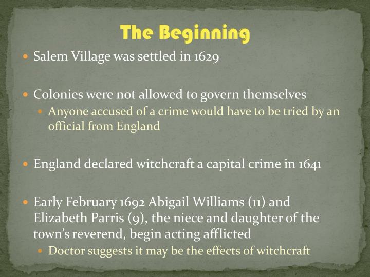 a history of the salem witch trials and its effects on the community Salem witch trials (historical) witch hunt even a single witch in salem is enough to destroy everything we have built and ever hope to build witch community. a history of the salem witch trials and its effects on the community Salem witch trials (historical) witch hunt even a single witch in salem is enough to destroy everything we have built and ever hope to build witch community.