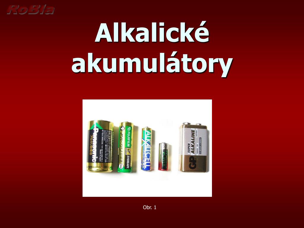PPT - Alkalické akumulátory PowerPoint Presentation, free download -  ID:1951884