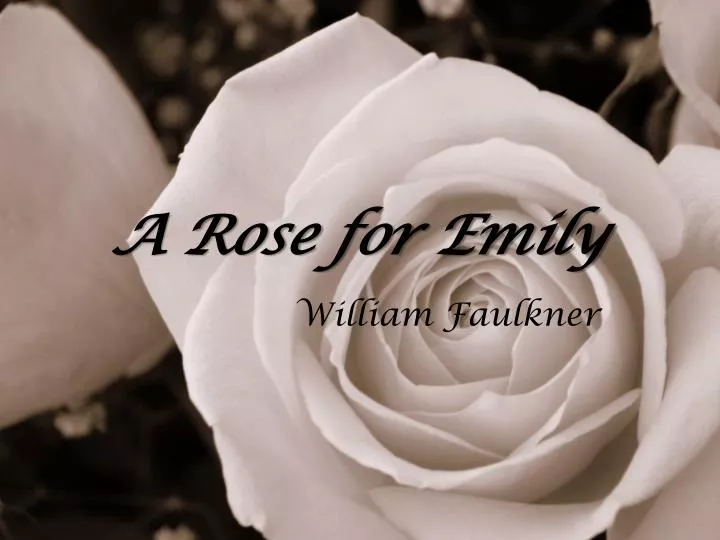 a rose for emily protagonist