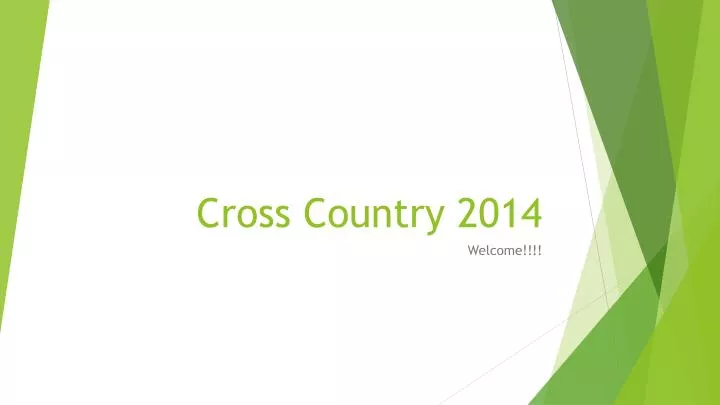 cross country 2014 n.