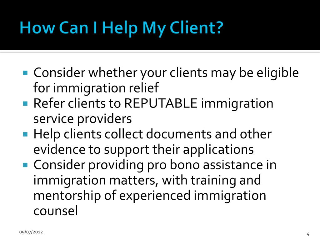 PPT - Immigration Remedies for Victims of Domestic Violence PowerPoint ...