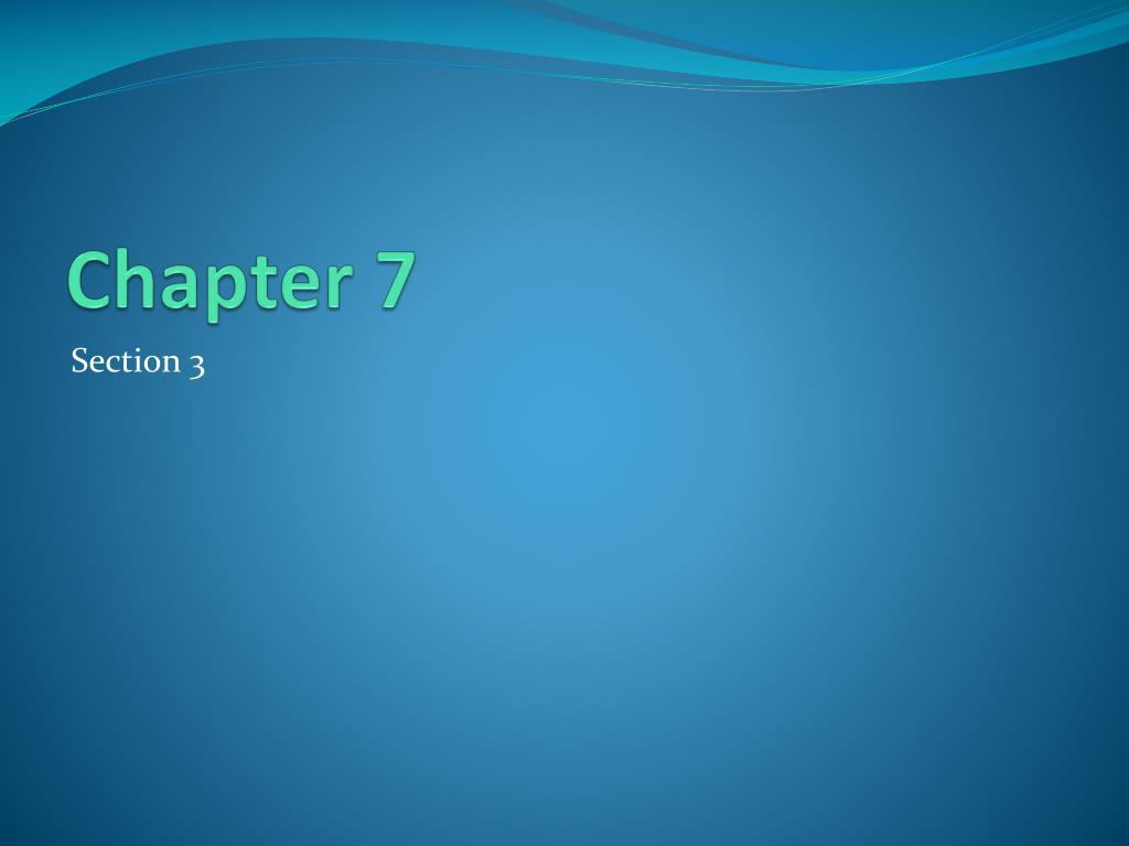 Ppt Chapter 7 Powerpoint Presentation Free Download Id1954945