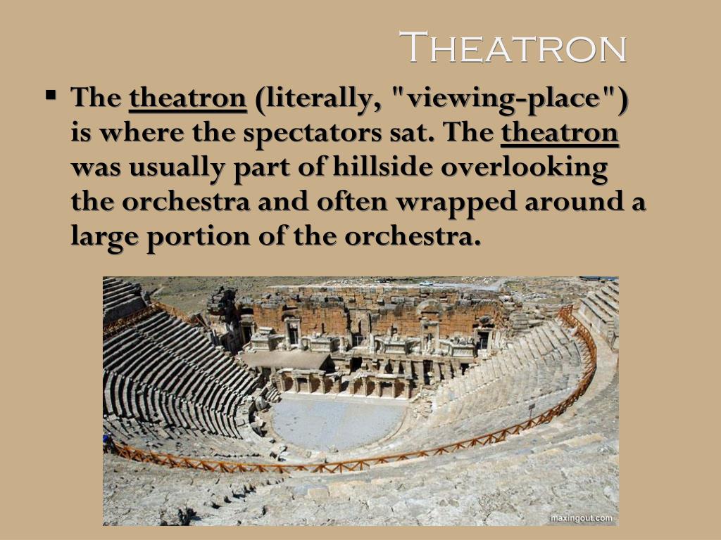 Theatron Roma PPT - The Golden Age of Ancient Greek Theatre PowerPoint Presentation ...