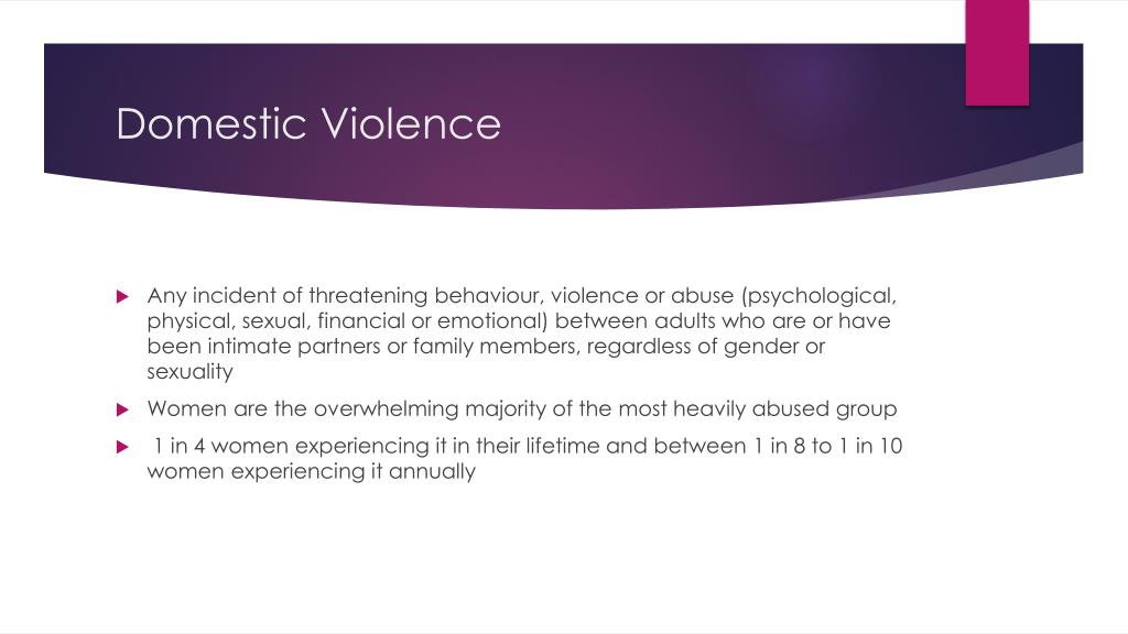 PPT - Domestic Violence Awareness: GP's Vital Role in Detection and ...
