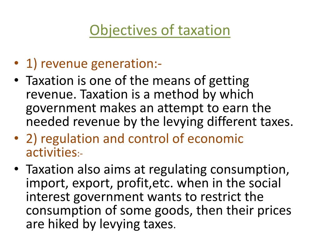 PPT Taxation System PowerPoint Presentation Free Download ID 1955256