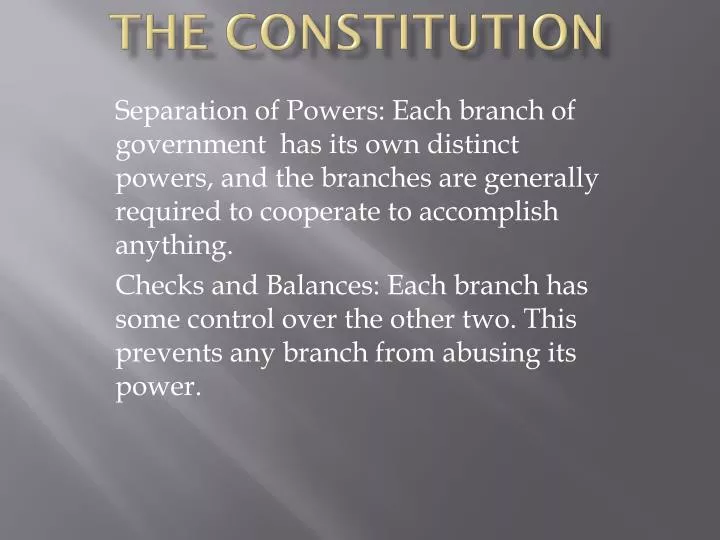 the constitution n.