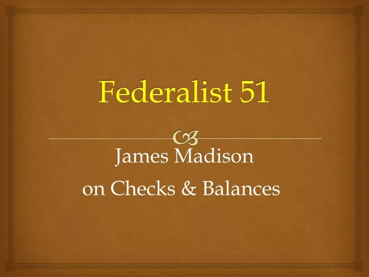 federalist 51 n.