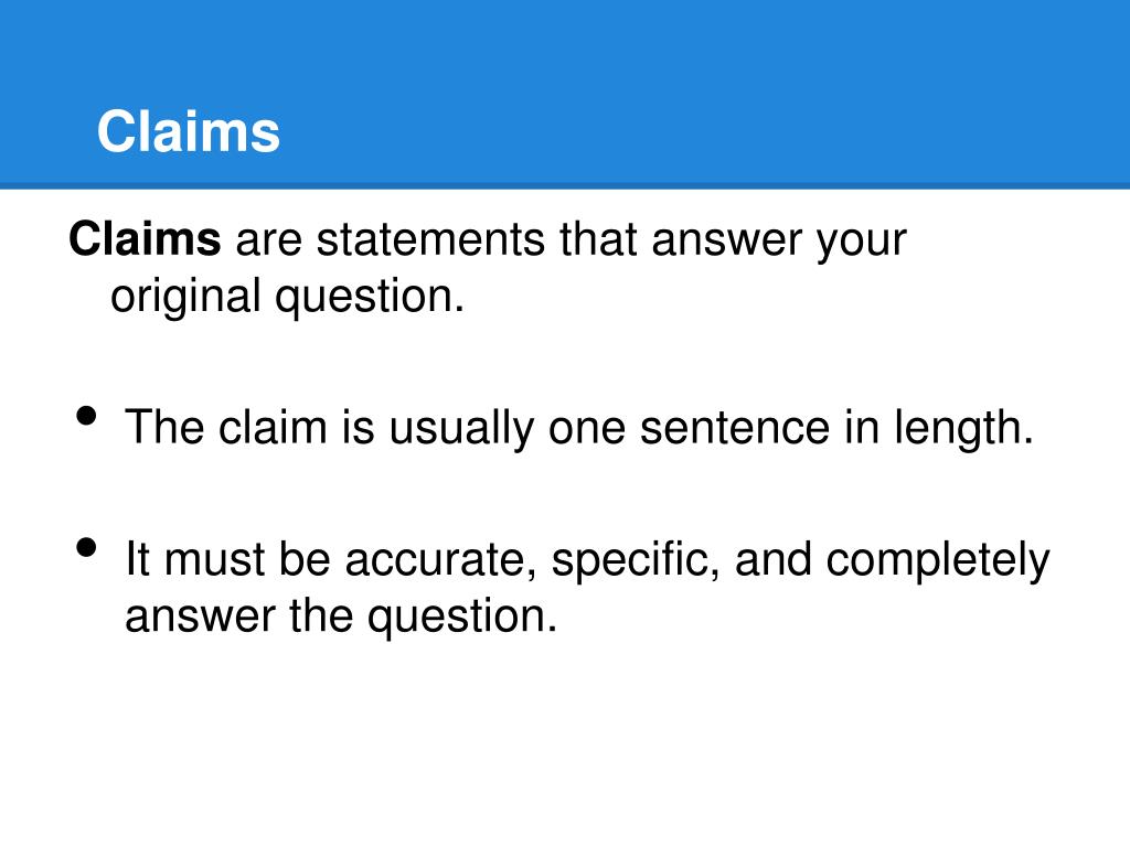 why assignment of claims