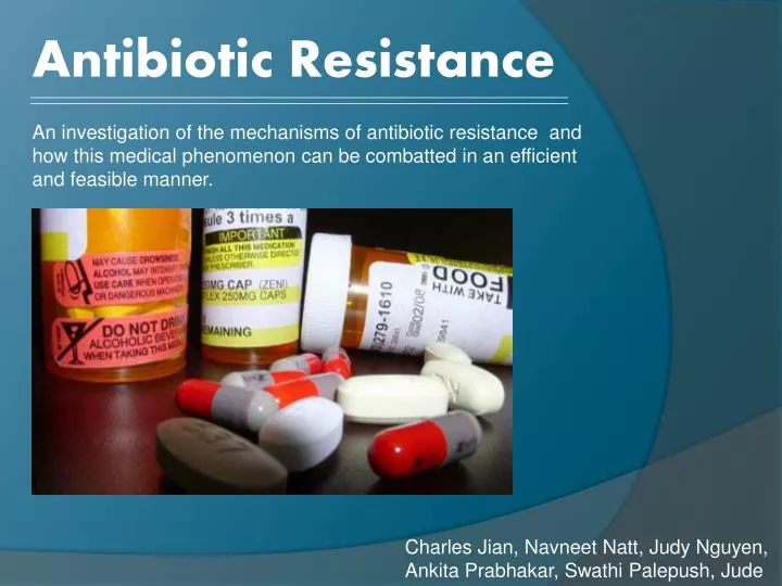 PPT Antibiotic Resistance PowerPoint Presentation Free Download ID 