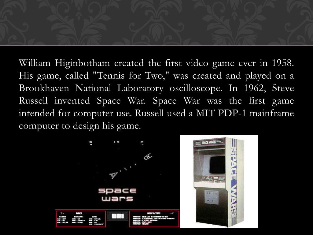 Spacewar! - PDP-1 - One of the First Video Games (MIT 1962) 