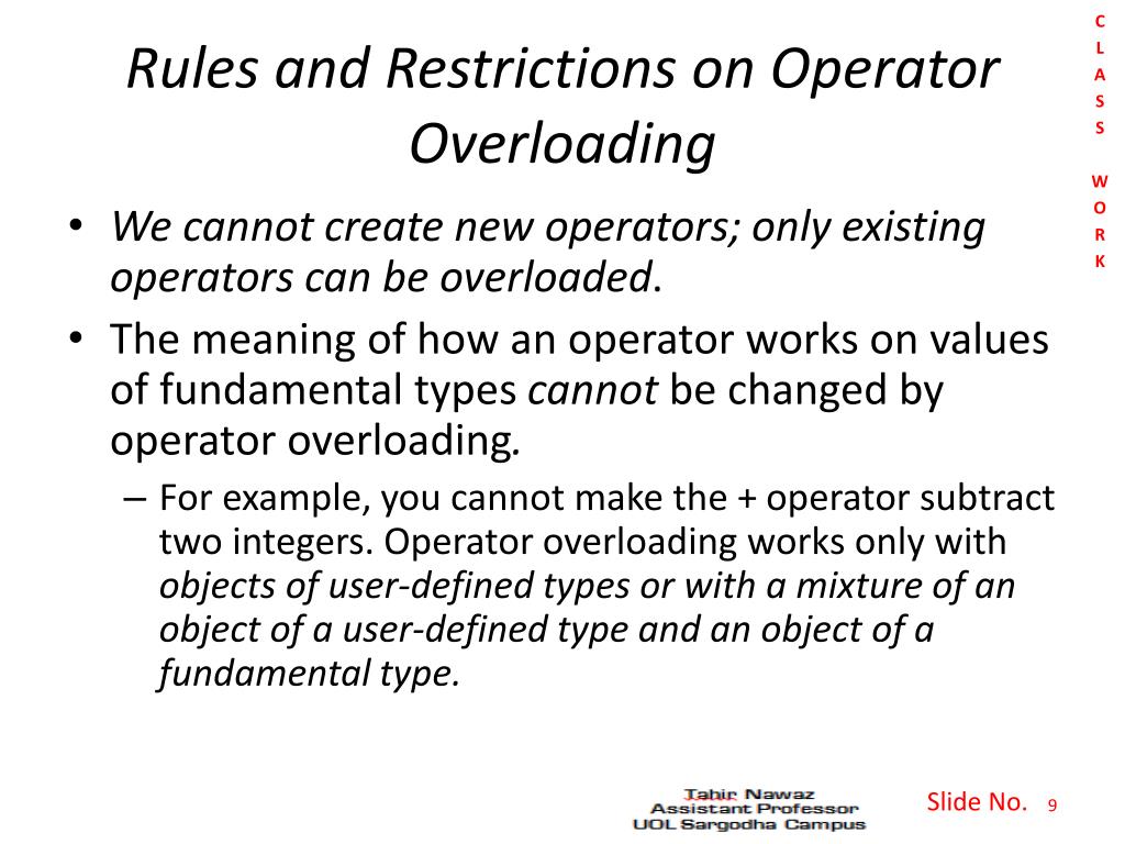 Operator Overloading in C++ (Rules, Types & Program)