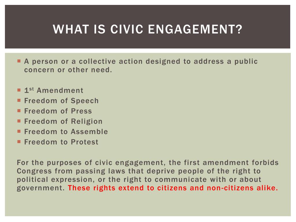 3 Types Of Civic Engagement