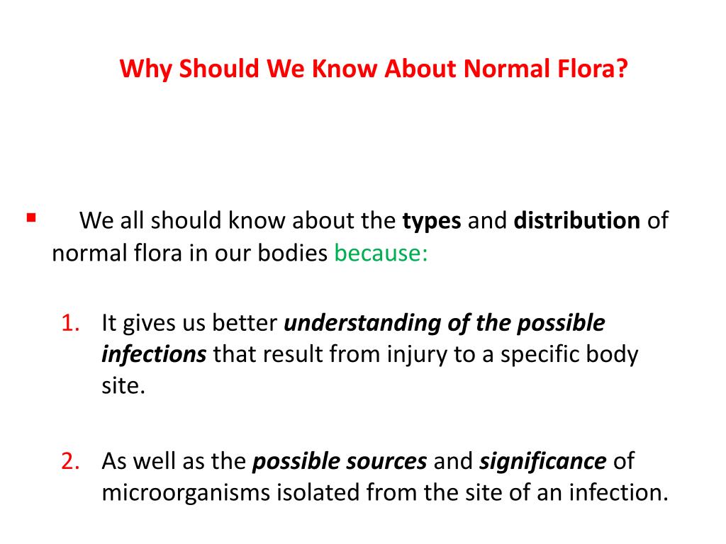 PPT Normal Flora PowerPoint Presentation, free download ID1957631