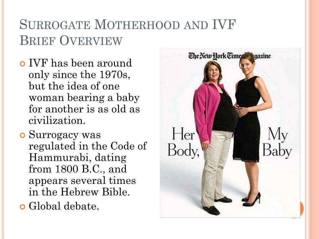 Ppt Surrogate Motherhood And Ivf Powerpoint Presentation Free