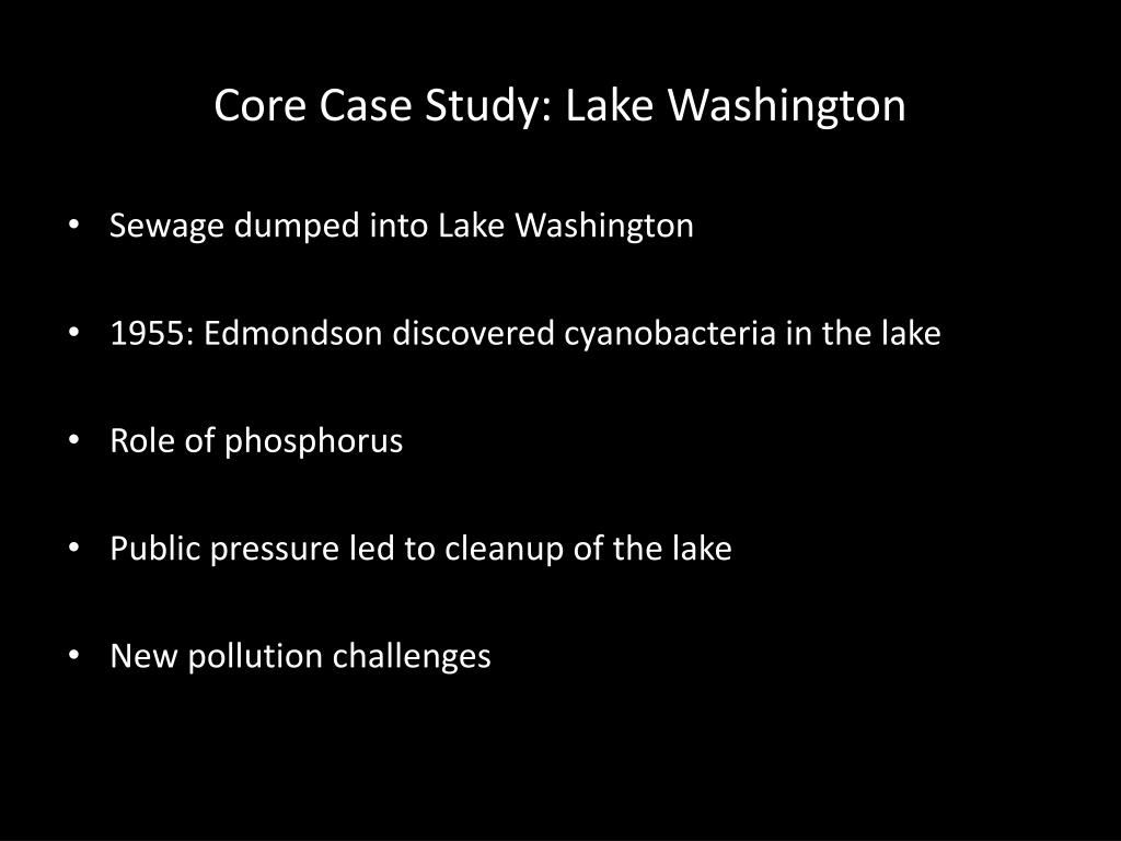 case study lake washington an environmental success story