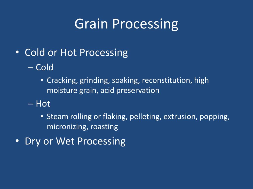 PPT - Handling Feeds (Processing, Mixing, Storage) 10 -8-12 PowerPoint  Presentation - ID:1958521