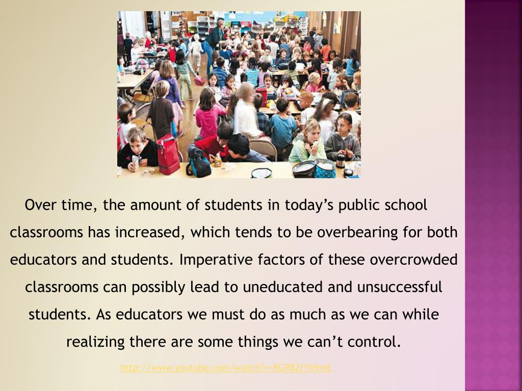literature review on overcrowded classrooms