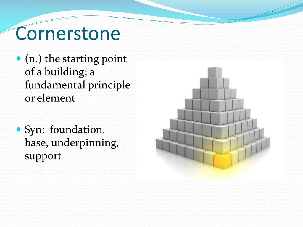 Cornerstone Meaning