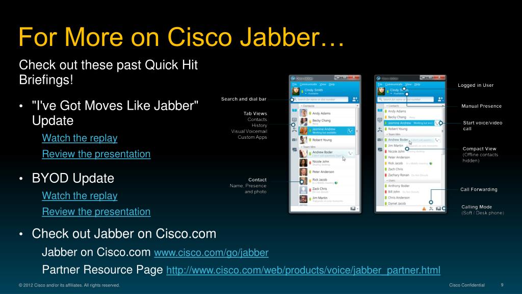 cisco jabber for windows webex integration