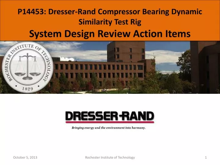 Ppt P14453 Dresser Rand Compressor Bearing Dynamic Similarity
