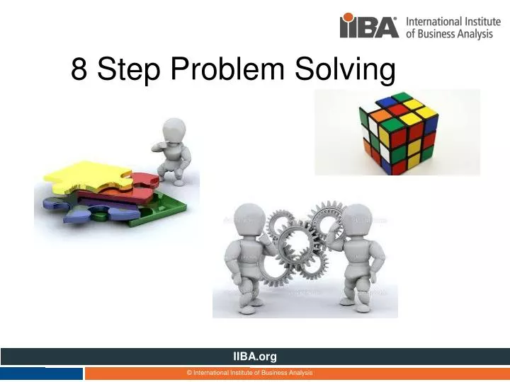 8 step problem solving ppt