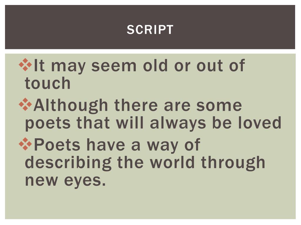 PPT - Digital advocacy story – Poetry Power! PowerPoint Presentation ...