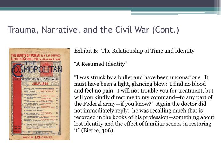 ppt narrating trauma in the writings of sam watkins and ambrose