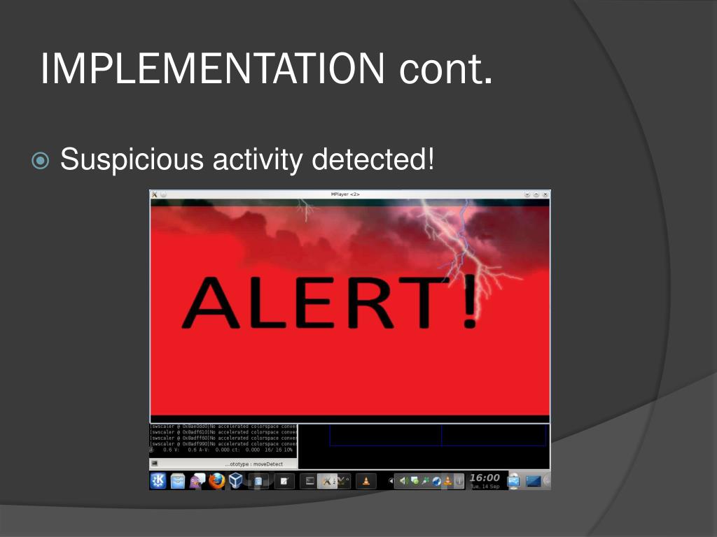 PPT - SUSPICIOUS ACTIVITY DETECTION PowerPoint Presentation, free
