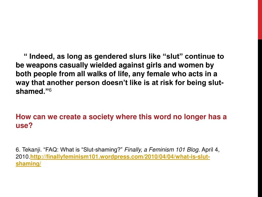 PPT Violence Against Women And The Word Slut PowerPoint ppt-violence-against-women-and-the-word-slut-powerpoint