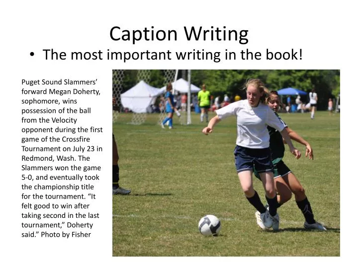 Examples caption writing 6 tips